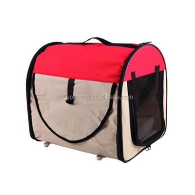 China Sustainable Portable Folding Red Dome Pet Tent New Cat Pet Tent for sale