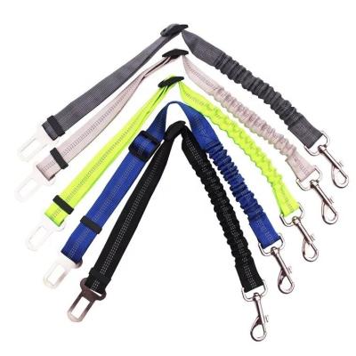 China Sustainable Adjustable Pet Car Seat Belt Harness For Dogs for sale