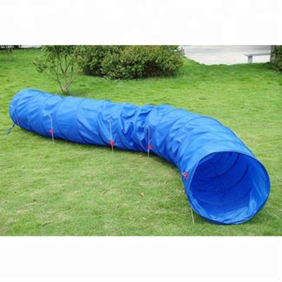 China 5M Viable Pet Agility Tunnel 18 Feet Dog Training Equipment for sale