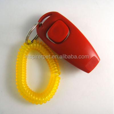 China Viable Ultrasonic Plastic Dog Training Clicker With Dog Training Whistle for sale