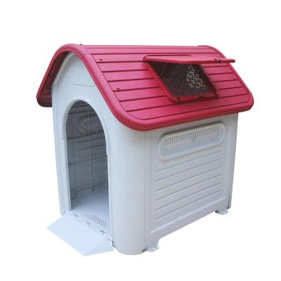 China Sustainable Plastic Pet House PP Dog Roof Sloping Pet House XXL for sale