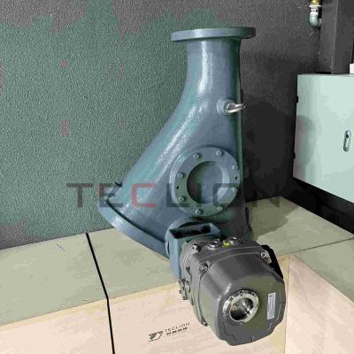 China Cast iron material pendulum type Diverter Valve without drive for sale