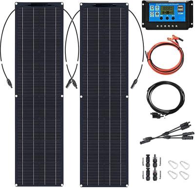 China XRSOLAR ETFE Commercial Monocrystalline Kit 600w 800w 1000watt Paneles Solares Fotovoltaicos Flexibles Off Grid Solar Panel Energy Systems for sale