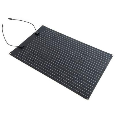 China Camping XRSOLAR 100 Watt Flexible PV Solar Panel Sunlihgt Flexible Solar Panel 100w for RV and Camper for sale