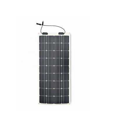 China Portable OEM PV Module Light Folding 23% Solar Cell 100w Flexible Solar Panel For Yacht Boat RV 1100X570X2.5mm for sale