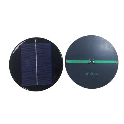 China Dia 45mm 2v 35mA Polycrystalline Silicon Lawn Lamp Mini Solar Panel for sale