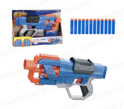 China Shoot Toy Gun 2022 Game 6 Shoot 12 Bullets Hot Selling Soft EVA Bullets Toy Gun Outdoor/Indoor Shooting Gift For Kids for sale