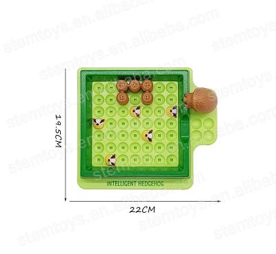 China high quality & Superdry Eco-Friendly IQ Game Hedgehog Smart Maze Game Raise Future Preschool Stem Thinking Educational Toys for Kids for sale