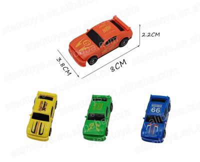 China high quality & of Pullback Eco-friendly Impacting Cars DIY Assemble Cars Stem Educational Toys For Children 4 Color Mixed for sale