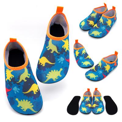 China Wholesale Cheap Wholesale Non-slip Popular Cute Animal Pattern Decoration Factory Price Swimming Pool Outdoor Children Water Shoes for sale