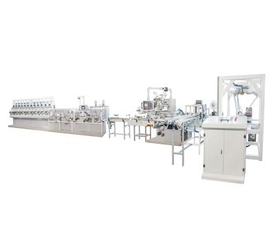 China DCW-2700 Full Auto Spunlace Equipment For Wet Wipes Making Production Line Baby Wet Wipes Machine for sale