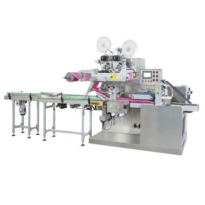 China The main engine adopts famous brand--MITSUBISHI. Semi-auto Wet Cloth Making Machine, Wet Baby Cloth Production Line, Wet Cleaning Napkin Making Machine for sale