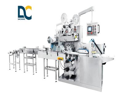 China machinery & Material baby wipes packing machine diaper wipes packing and lady wipes machine servo machine for sale