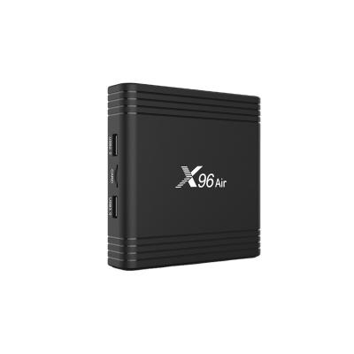 China New Amlogic S905X3 Chip Android 9.0 TV BOX X96 OEM/ODM Dual Wifi Hd Video Set Top Box X96Air Television 8K Air 4G 32G 5G Songs Download for sale