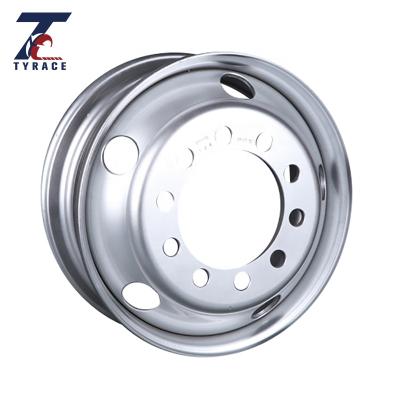 China Truck parts autoparts light truck wheel steel rim 17.5inch 17.5x6.00 for sale