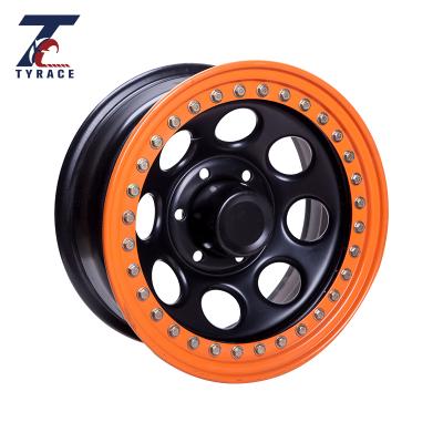 China ALLOY 15x8 off road 4x4 alloy beadlock rims for highway truck for sale