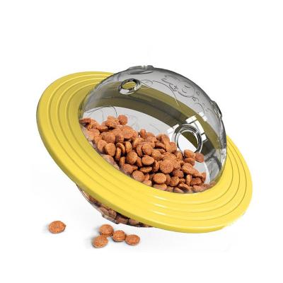 China 4 In 1 Pet Planet Pet Feeder Ball Dog Flying Saucer Outdoor Leaking Slow Dog Feeder Ball Te koop