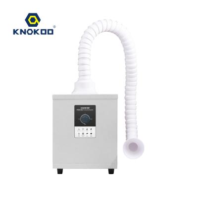 China Hotels KNOKOO Nail Salon Fume Extractor FES150 Smoke Absorber Welding Purifier Machine for Welding and Barber Shop for sale