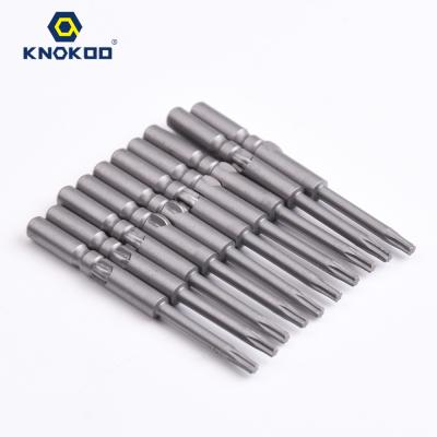 China Factory Supply T8 Screwdriver Bit H5x60xT8 Steel Screwdriver Steel For Electric Screwdrivers for sale