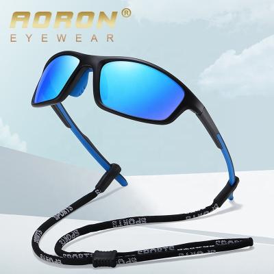 China Adjustable Sports Sunglasses Aoron TR90 Nose Pad Light Weight Polarized Sports Running Photochromic 3047 Glass Sports Sunglasses Glasses Wholesale for sale