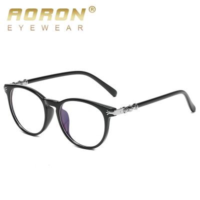 China Fashion TR90 Aoron Around Cat Eye Frame Blue Light Blocking UV Ray Filter Computer Women Men Eyewear Computer Gaming Glasses Glasses Unisex for sale