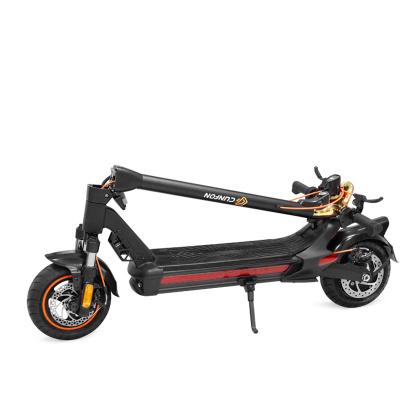 China Cunfon RZ800 Unisex Design Private Model 10 Inch Pneumatic Tire With 10/15/20 Oh Battery IP54 Waterproof Electric Scooter For Adult for sale