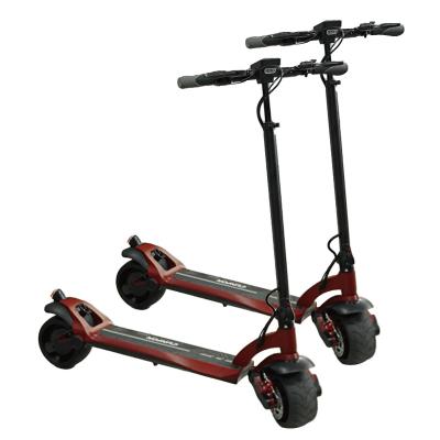 China Cunfon Unisex LS500 Folding Electric Scooter With Max Speed ​​40km/h 50km Max Range 500w 48v 10ah Battery E Scooter For Adult for sale