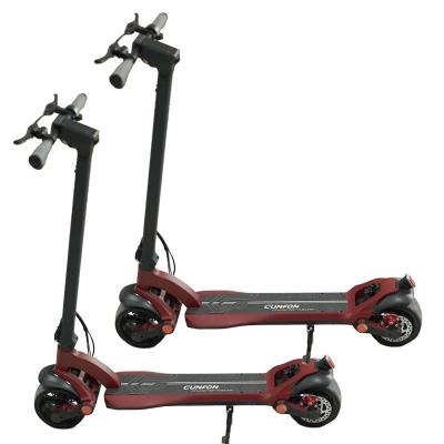 China Unisex Electric Motor Hub Scooter 500w Dual LED Light Up To 40km/h And Max Speed ​​40km Range Dual Brake Dual Light Scooter For Adult for sale