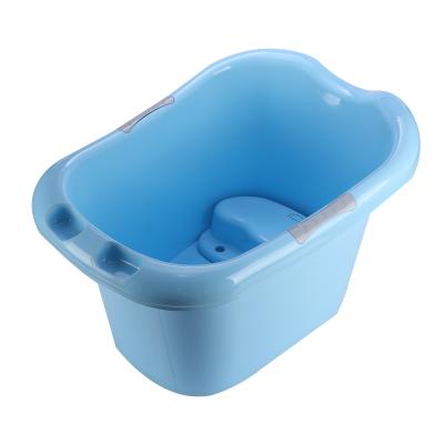 China Viable Made In China Top Quality Durable Plastic Bathtub For Kid With Water Outlet for sale