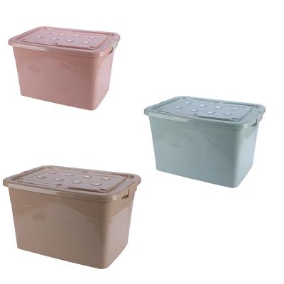 China Promotional Plastic Colored Clothes Viable Storage Box Fashion Multifunctional Sorting Storage Box for sale