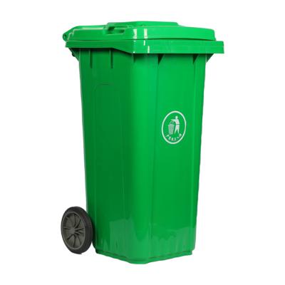 China Sustainable High Quality Commercial Trash Can With Plastic Fin Lid Outdoor Trash Can In The Street for sale