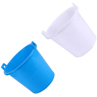 China Large plastic rainwater viable round food storage collection storage bucket without lid for food processing for sale