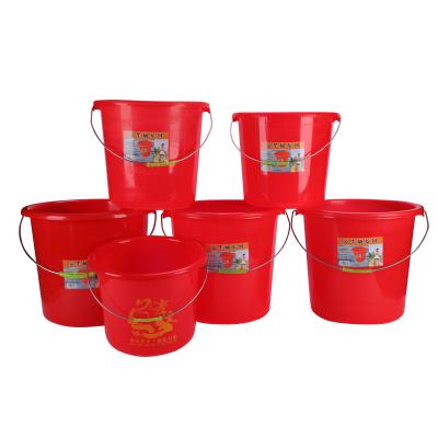 China Plastic Barrel Strong Plastic Saving Bucket Stocked Plastic Bucket For Construction for sale