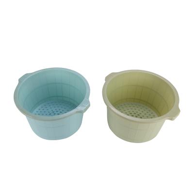 China Viable Made In China Top Quality Goods Deepen To Thicken Big Foot Plastic Basin for sale