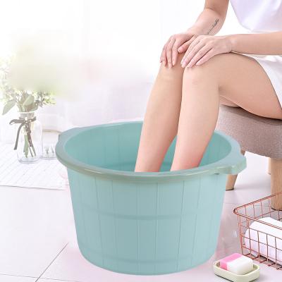 China Portable Sustainable New Design Hot Selling Deepen To Thicken Customized Plastic Foot Basin for sale