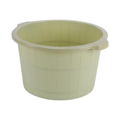 China Durable Durable Reduce Pressure Massage Foot Bath Plastic Basin Thickened Large Foot Wash Bath For Home for sale