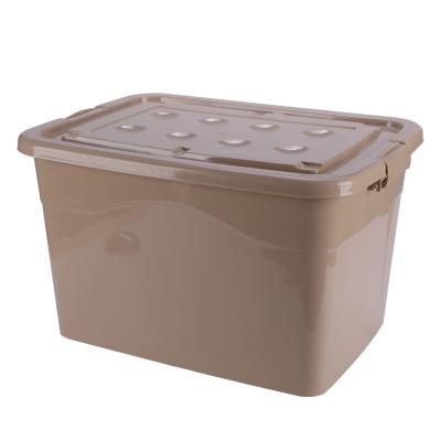 China Hot Factory Made Multifunctional Stackable Multifunctional Plastic Storage Box Viable With Wheels for sale