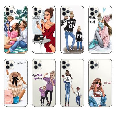 China Shockproof Hot Sale OEM Phone Cases 2022 Wholesale Street Fashion Girls Soft TPU Mobile Phone Cases for iPhone X XR XS 11 12 13 Pro Max for sale