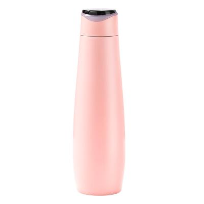 China Minimalist Smart Temperature Measurement Touch Show Stainless Steel Water Cup Vacuum Flask Bottle for sale