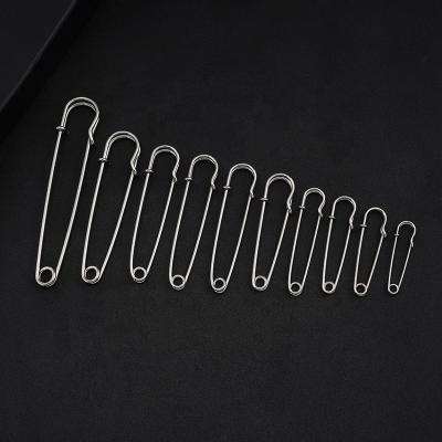 China Large ALLOY Safety 70mm Pins DIY Buckle Single Pin Safety Pin Brooch Apparel Accessory for sale