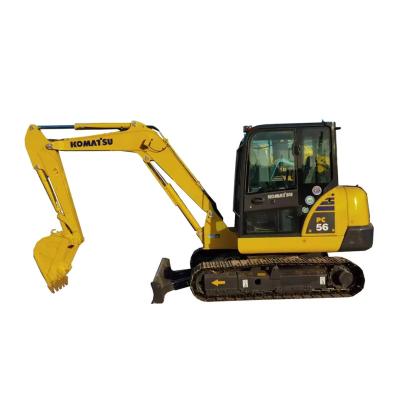 China Home\Construction\High Quality Used Komatsu PC56-7 Crawler Excavator Komatsu pc56 Agriculture Digger\Construction 5ton Mini for sale