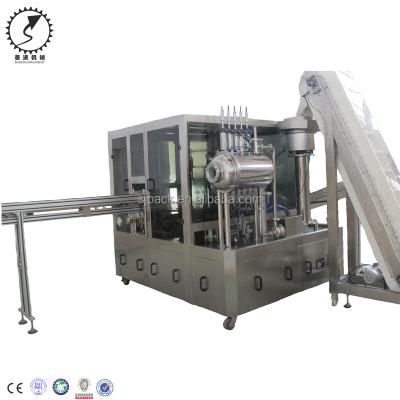 China Automatic Beverage Doypack Liquor Filling Capping Packing Machine for sale