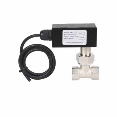 China Hot Selling Bulkhead Type Water Flow Switch Water Unit Cooling Flow Switch For Cooling Type Water Flow Air Conditioning Bulkhead Switch for sale