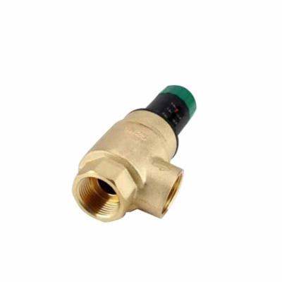 China Water Guard Best Selling Brass Visible Adjustable Pressure-Difference Bypass Valve Double HVAC Supply Valve for sale