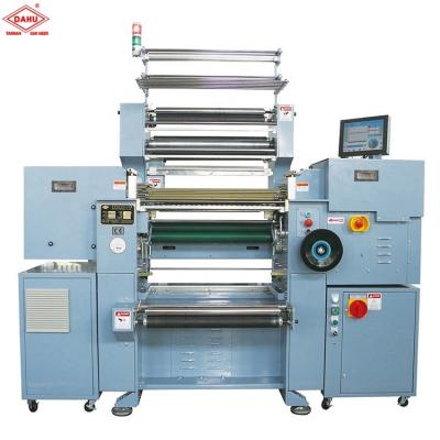 China DAHU HIGH SPEED AUTOMATED LACE AND TAPE CROCHET MACHINE PLAIN for sale