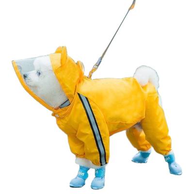 China Wholesale Viable Small Medium Dog High Quality Cute Raincoat Comfortable And Durable for sale