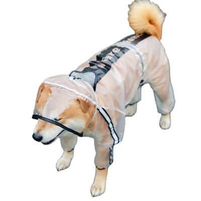 China Viable Manufacturers Lead Comfortable And Durable Street Selling Raincoat For Medium And Large Dogs for sale