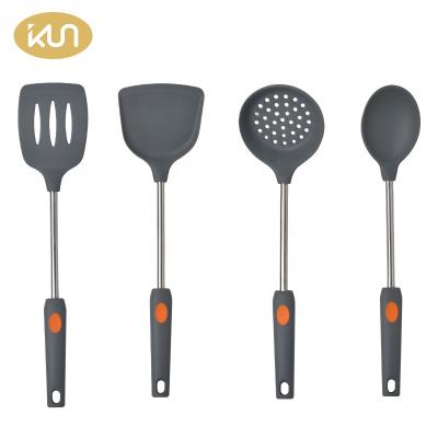 China Eco - Friendly Kitchen Accessories Nylon Kitchen Utensils Silicone Cookware Sustainable for sale