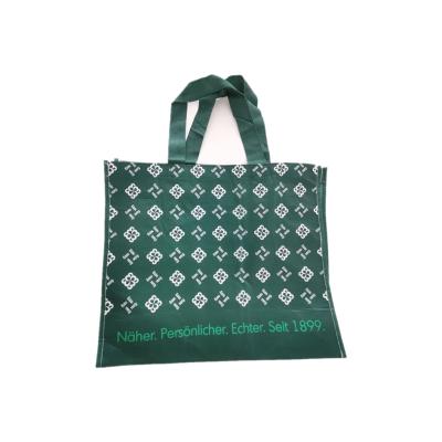 China RPET reusable eco-friendly laminated non woven shopping bag pp rpet shopping bag for sale