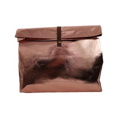 China Waterproof Meal Prep Bag Ice Cream Rolling Cooler Cooler Bag for sale